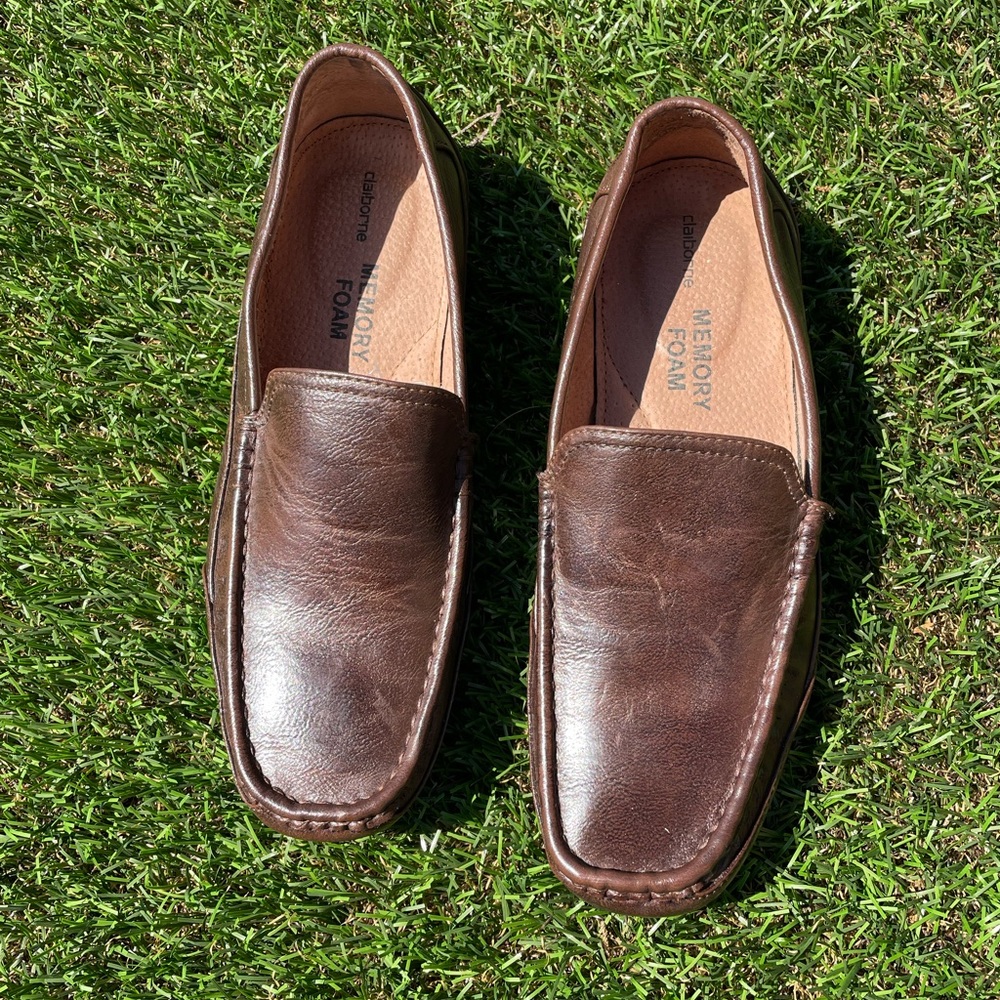 Claiborne Brown Memory Foam Loafers Sz(9 1/2)
